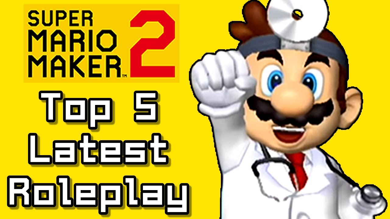 Super Mario Maker 2 Top 5 Latest ROLEPLAY Courses (Switch)