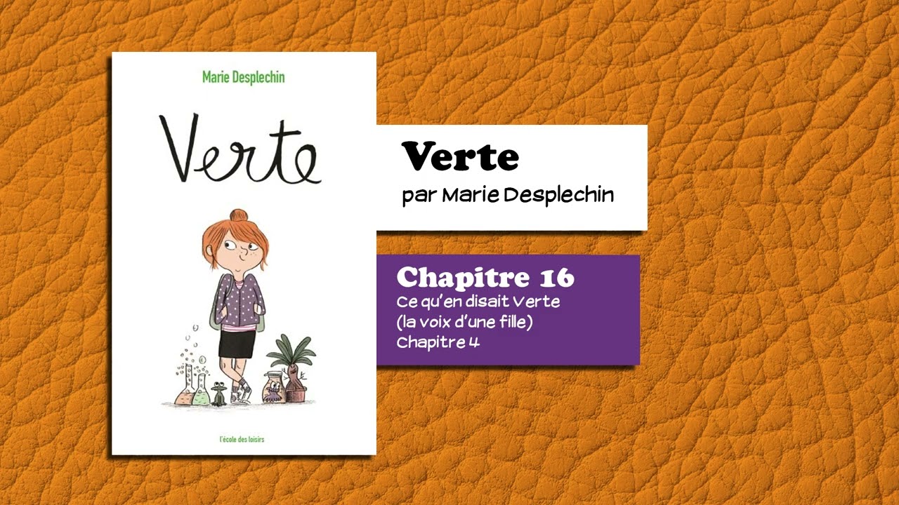 📙🔊 Verte - chapitre 16 (Verte 4) / Livre Audio