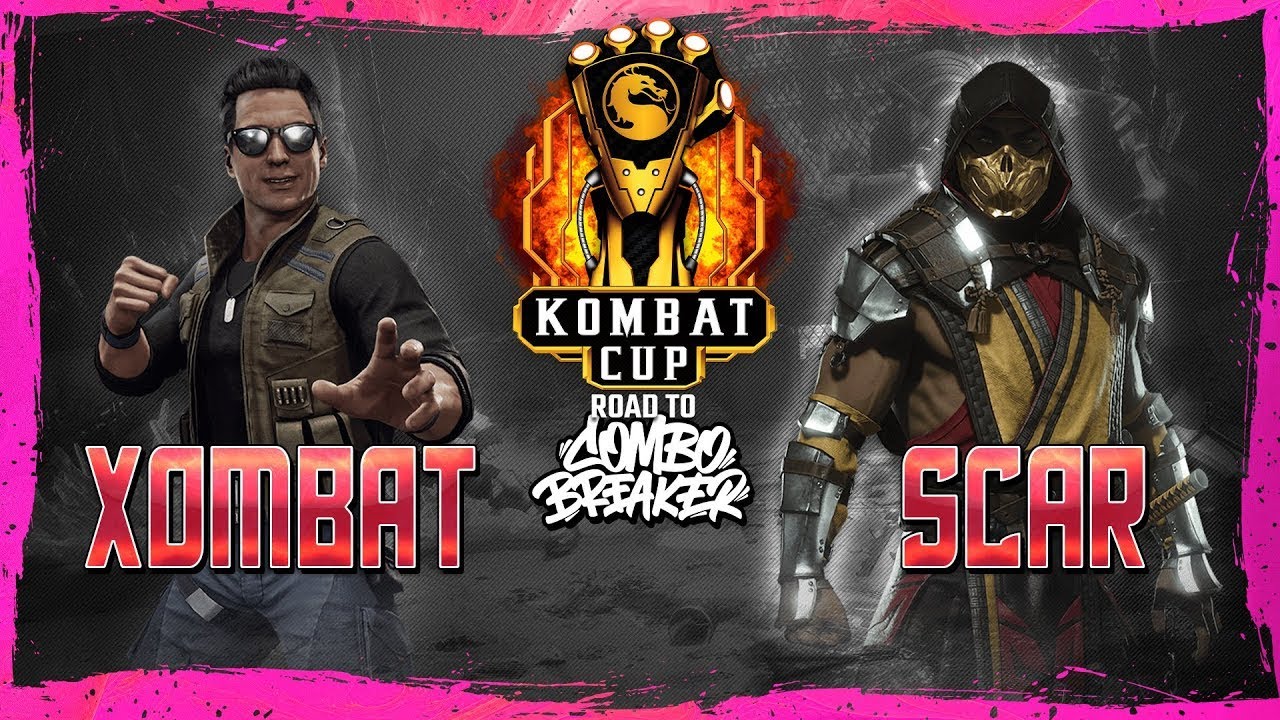 Xombat (Johnny Cage) vs Scar (Scorpion) | #KombatCup Road To Combo Breaker | MK11