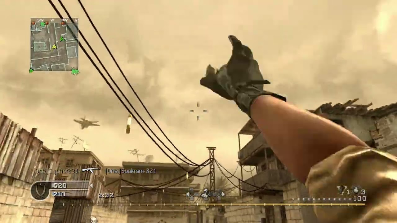 Call of Duty 4 Modern warfare Ps3 Multiplayer! P90 Gameplay!
