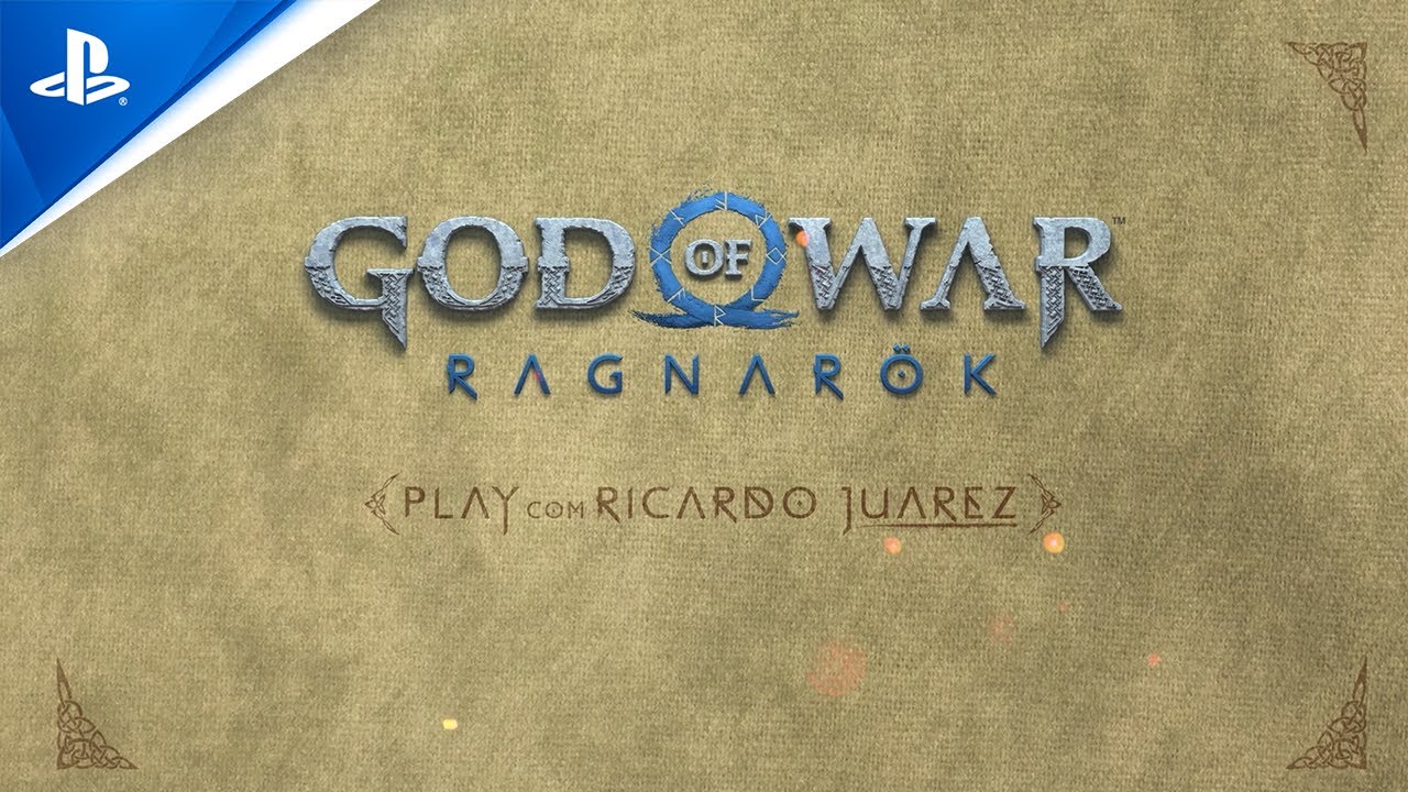God of War Ragnar&ouml;k - Play Com Ricardo Juarez - Ep. 2 (Dublador Kratos - Brasil) |  PS4, PS5