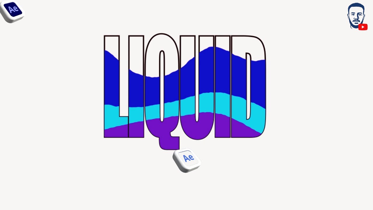 Liquid Motion Graphics Animation in After Effects 2025 | After Effects Tutorial