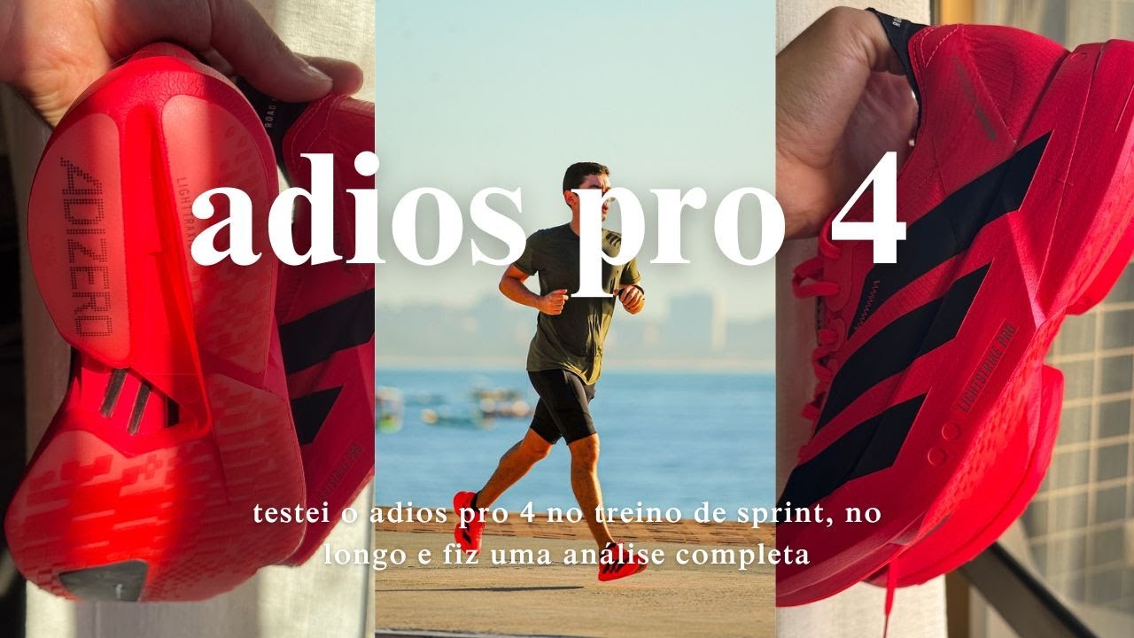 testando o adidas adios pro 4 no treino forte e no longo