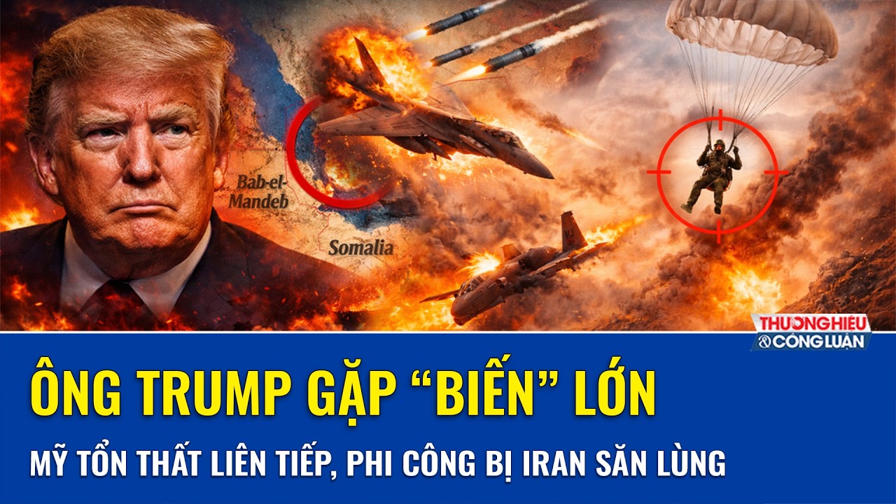 Thảm cảnh của Mỹ: 2 m&aacute;y bay rơi, phi c&ocirc;ng bị Iran săn l&ugrave;ng, &ocirc;ng Trump đối mặt t&igrave;nh thế nguy hiểm