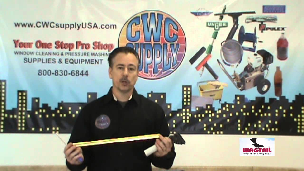 Wagtail Pivot Squeegee Handle