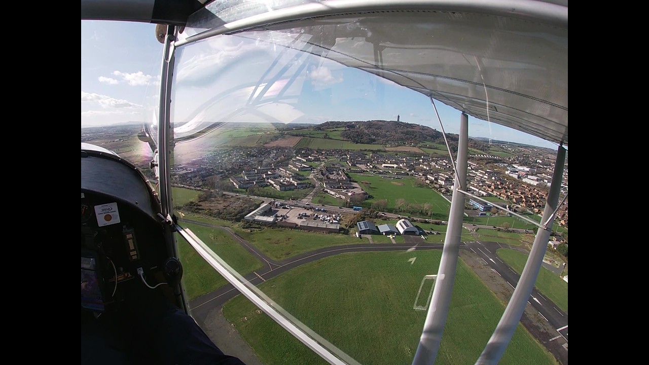 Skyranger Classic Passenger -  Returning from Ards to Kernan with Stevie in WM. 28-2-26