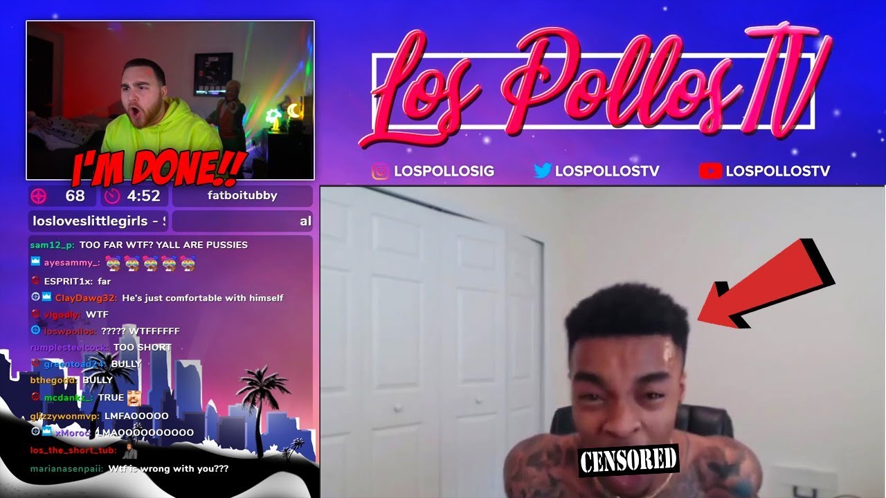 LosPollosTV FURIOUS At FlightReacts After Reacting To LosPollosTV Stream Highlights #37