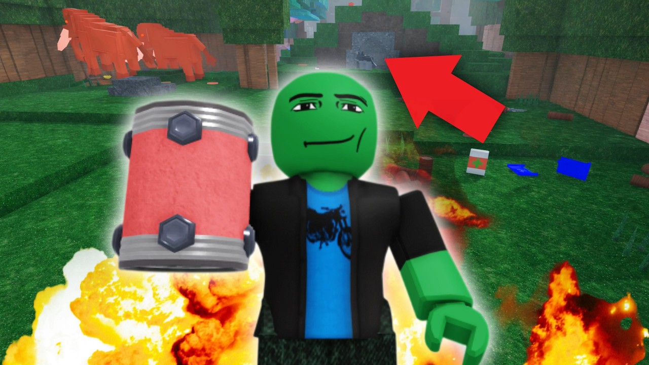 洞穴怪物多到失控？！變成怪物監獄🔥最後一波炸翻全場《Roblox 森林中的99夜》
