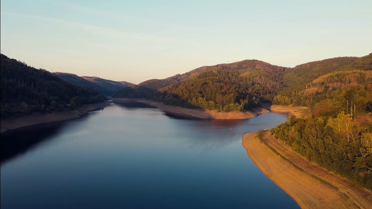 DIE ODERTALSPERRE IM HARZ - Bad Lauterberg im Harz (Entspannung und Wandern) 4K