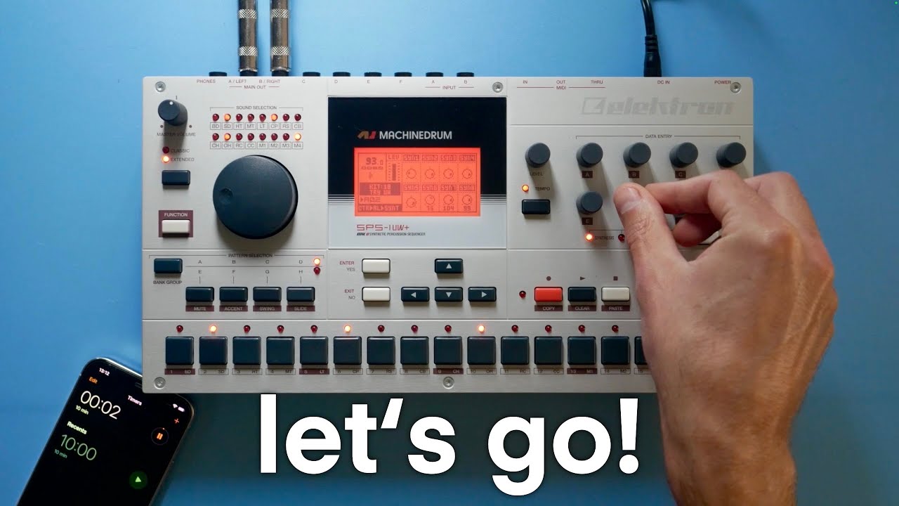 10 Minutes with the ELEKTRON MACHINEDRUM