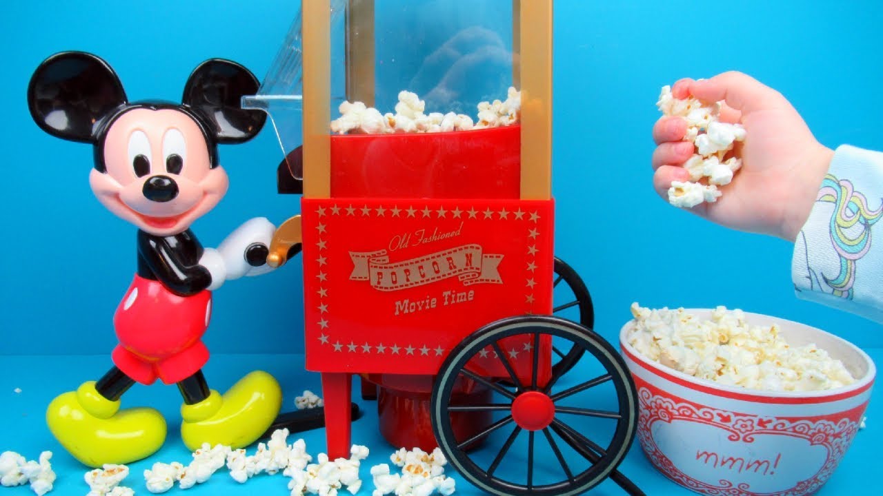 Mickey Mouse popcorn machine | leuk speelgoed