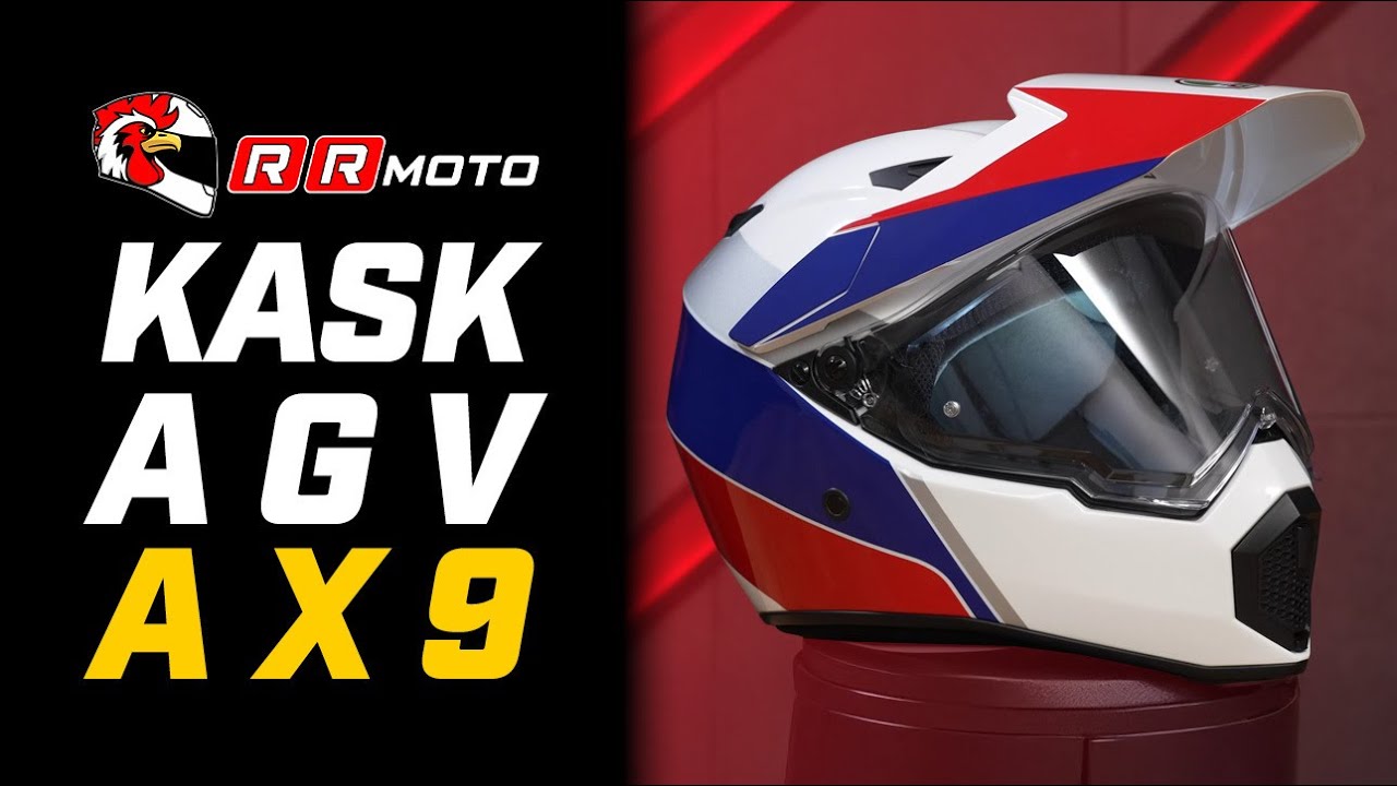 AGV AX9 - integralny kask motocyklowy