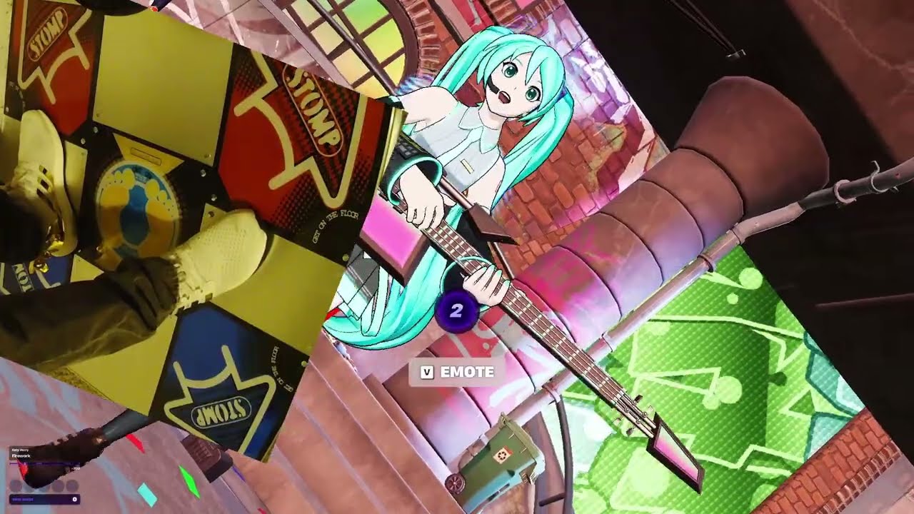 Pump It Up Fortnite Festival Expert: Firework Katy Perry Bass