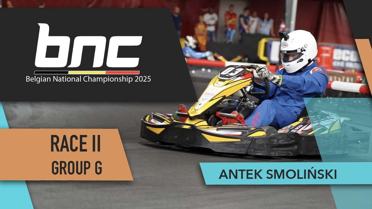 Antek Smoliński - Belgian National Championship (BNC) - Heat 2 - Group G - Worldkarts Kortrijk