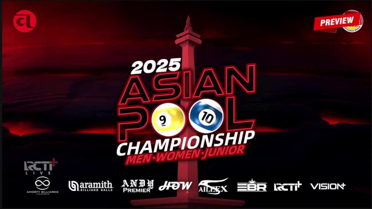 FINAL MATCH JUNIOR | FERDIS VS ELVINO VALLEN | 2025 ASIAN POOL CHAMPIONSHIP