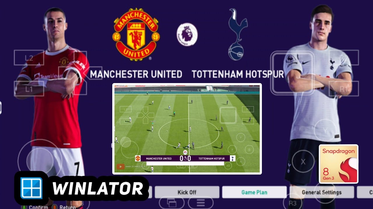 TEST LENOVO LEGION Y 700 | PES 2021 WINLATOR FORST 10.1 | SNAPDRAGON 8 GEN 3&trade; MUN VS TOT