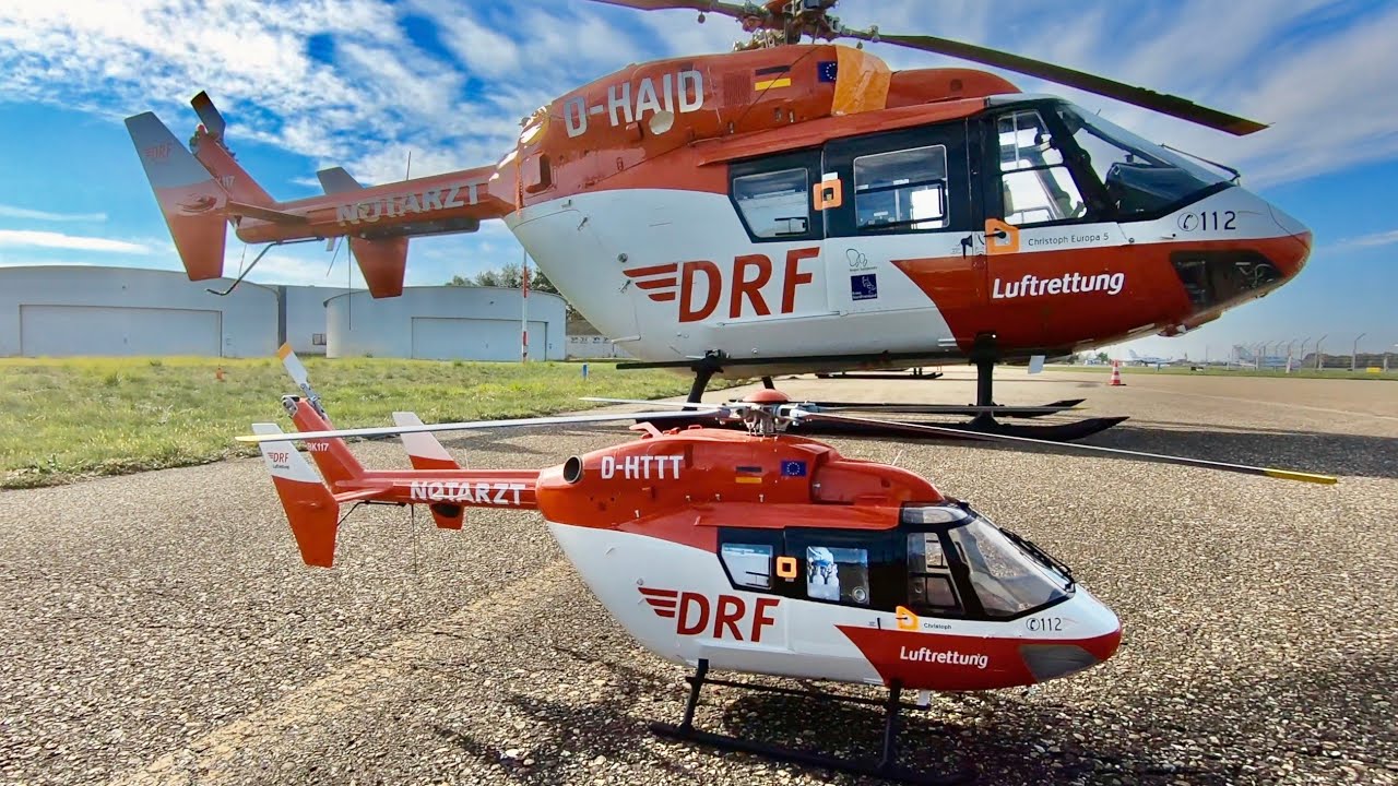 BK 117 B2 SCALE + ORIGINAL BK 117 B2 DRF Luftrettung