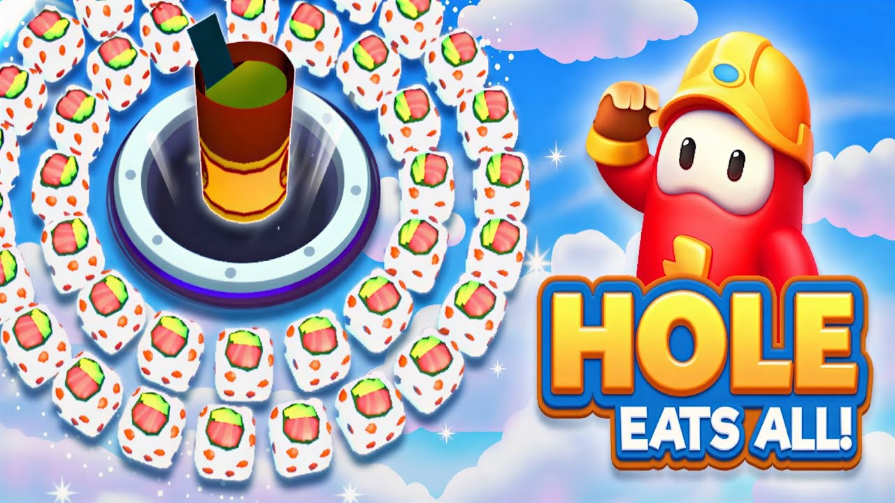 Hole Eats All (by Zego Global Studio) IOS Gameplay Video (HD)