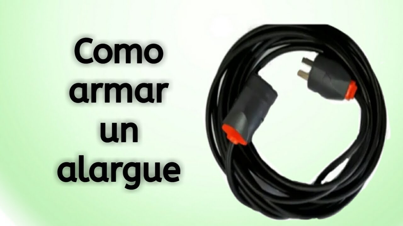Como armar un alargue