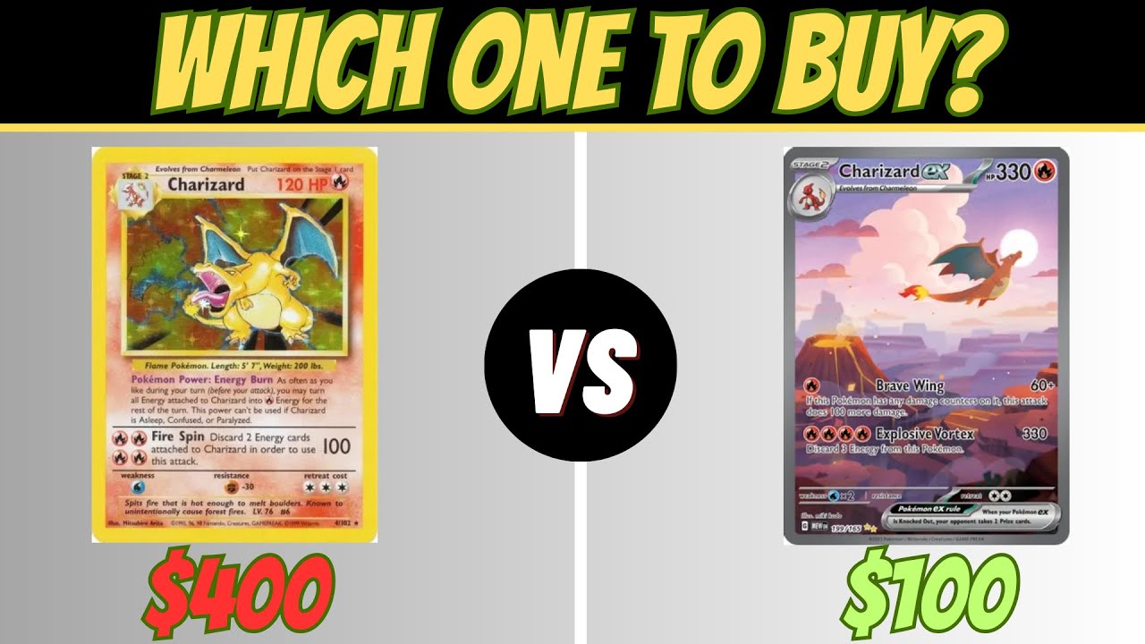 Modern or Vintage Pokemon Cards - Which one to Collect/Invest?