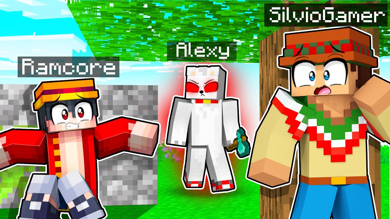 ¡Jugamos al Escondite con 10 YOUTUBERS! 😱🔥 RETO EXTREMO en MINECRAFT - Alexy