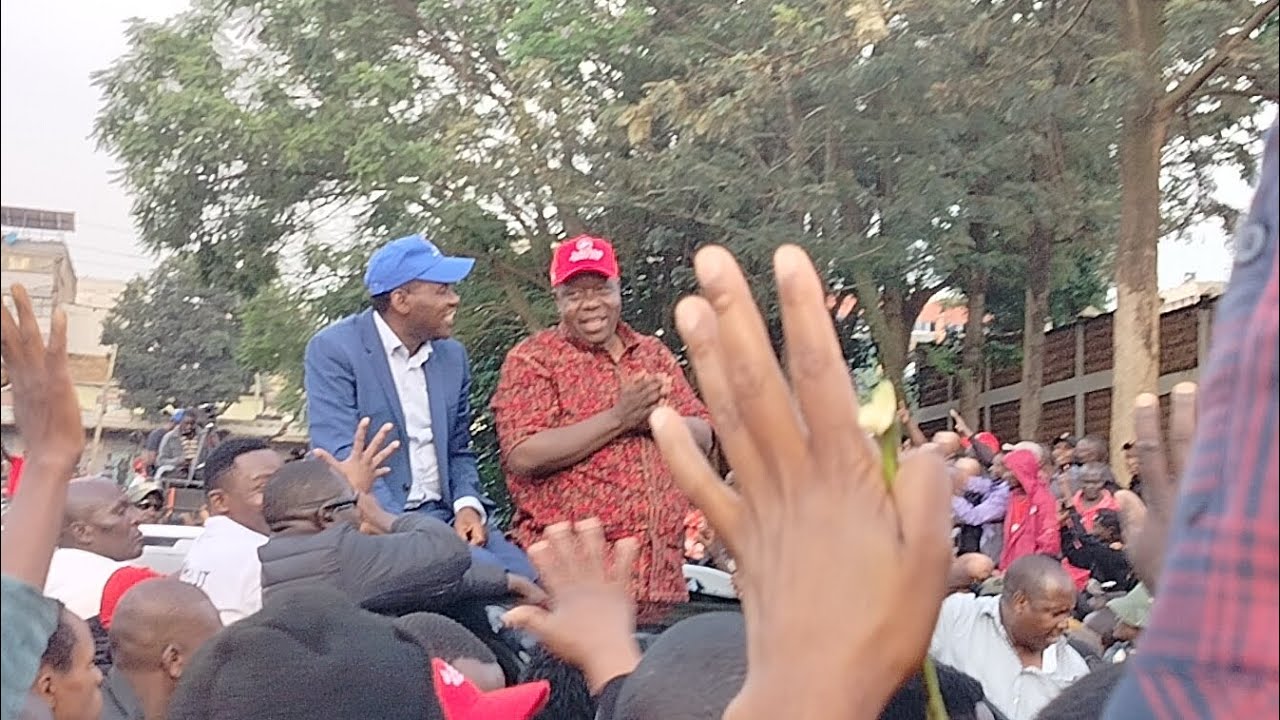 SEE HOW UNITED OPPOSITION  FRED MATIANG'I, RIGATHI GACHAGUA, Kalonzo Musyoka received in Gusii 