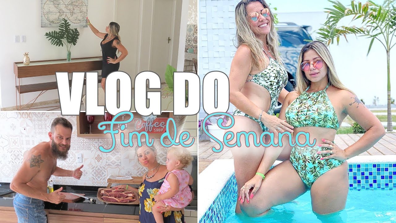 INAUGURAMOS A CHURRASQUEIRA + COLOCANDO AS MENINAS NO QUARTO (VLOG)