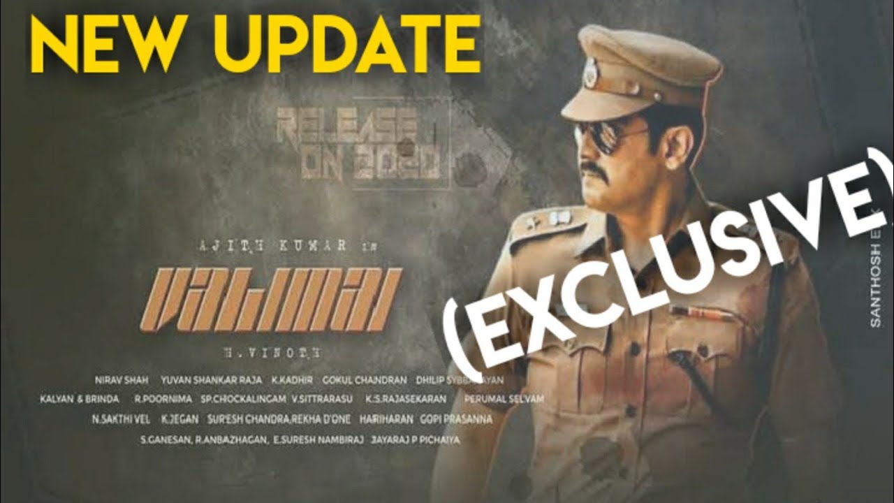 Valimai new update/shooting date/2020....