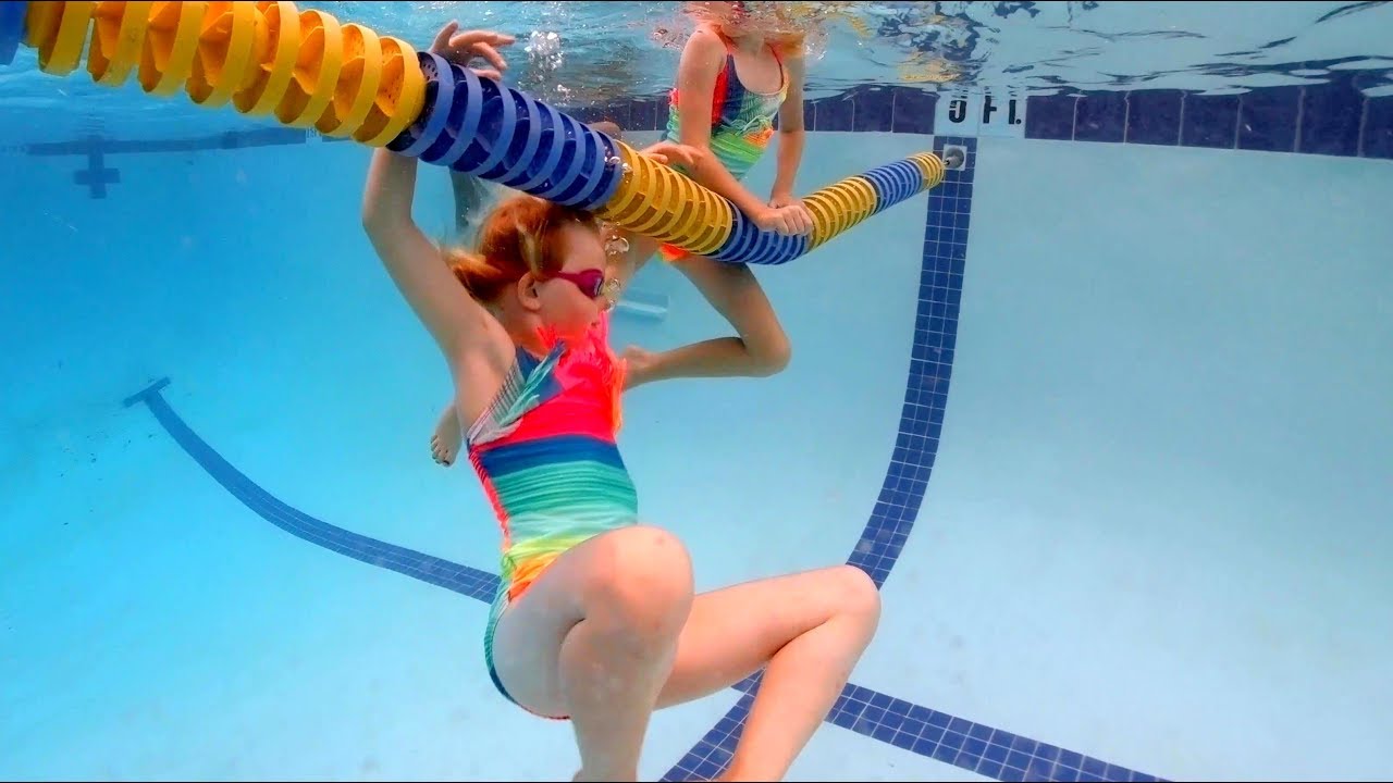 Summer Fun in the  Swimming Pool