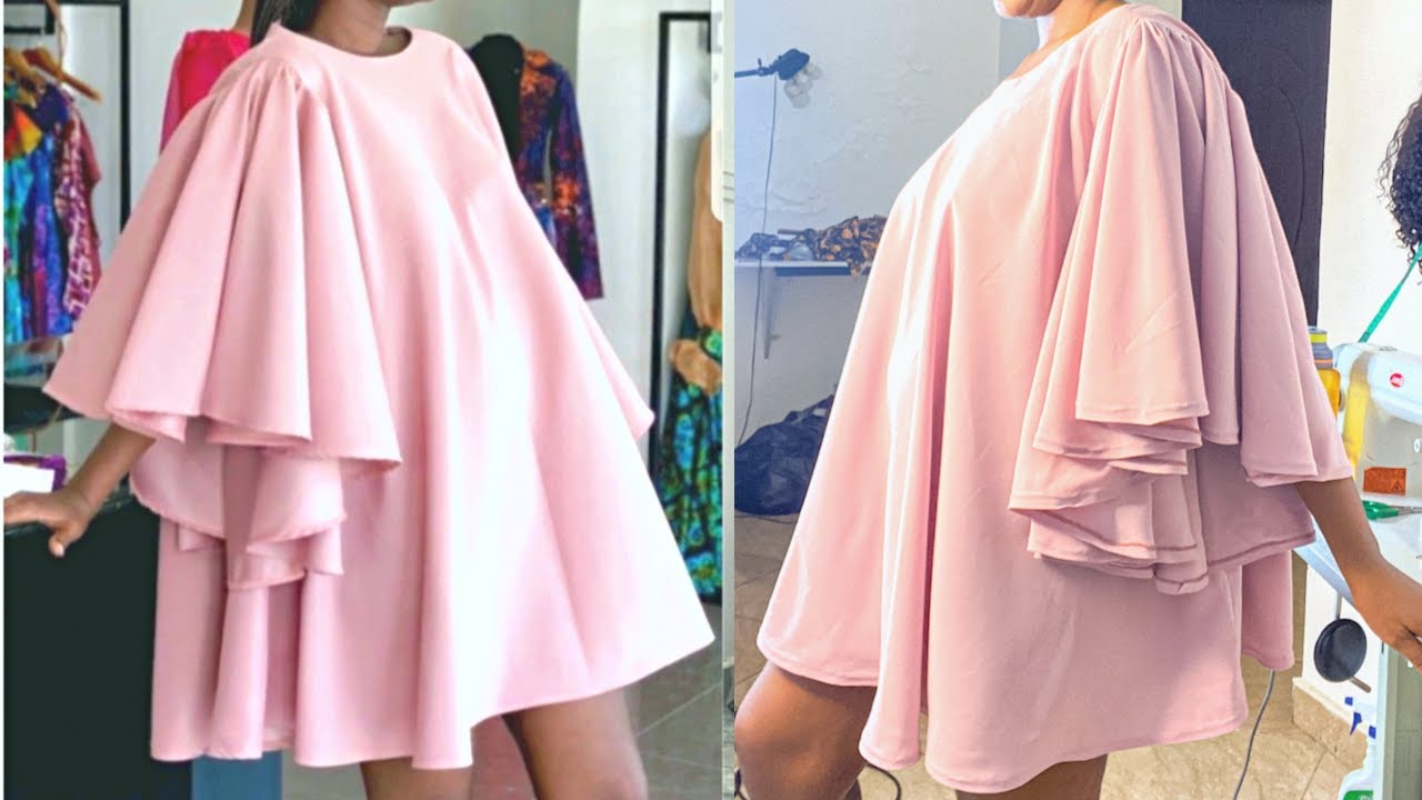 Sewing For Beginners : How To Make A Flare Dress, Two Different Method