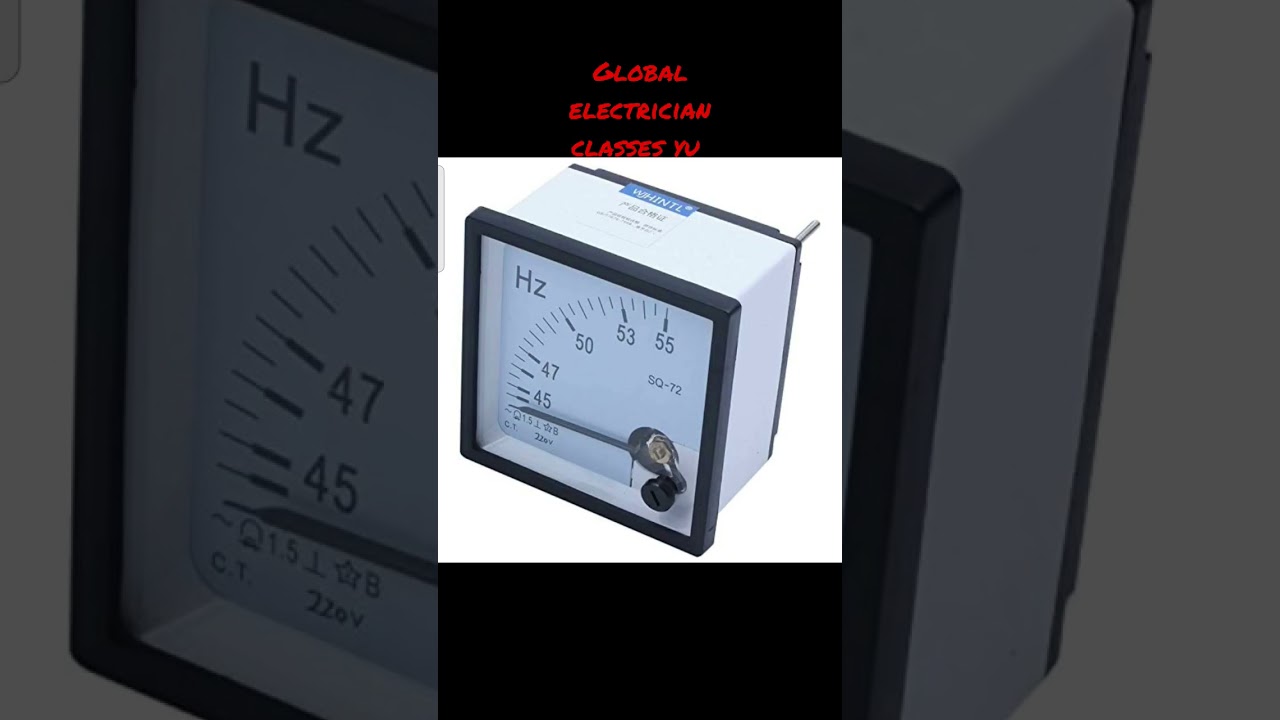 Frequency Meter #youtuber #subscribe #trending #viral #technology#new @globalelectricianclasses