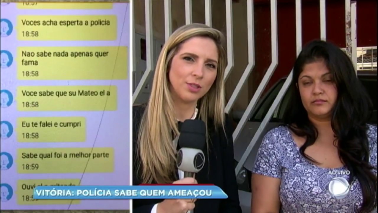 Mãe de Vitória acreditava que mensagens dariam pista do assassino
