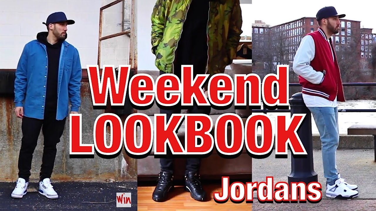 OUTFITS OF THE WEEKEND - AIR JORDAN 12 MASTER - TRUE BLUE 3 - WHITE CEMENT 4 - MENS FASHION LOOKBOOK