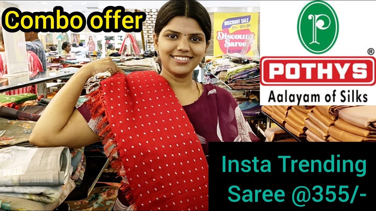 Pothys T‑Nagar 2025 Diwali Saree Reveal — Festival Glam You Need! Diwali Series Ep-24