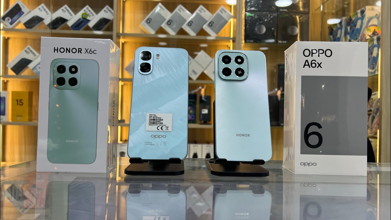 تشتري أيه أقل من ٧٠٠٠ جنيه | Oppo A6x & Honor X6c 