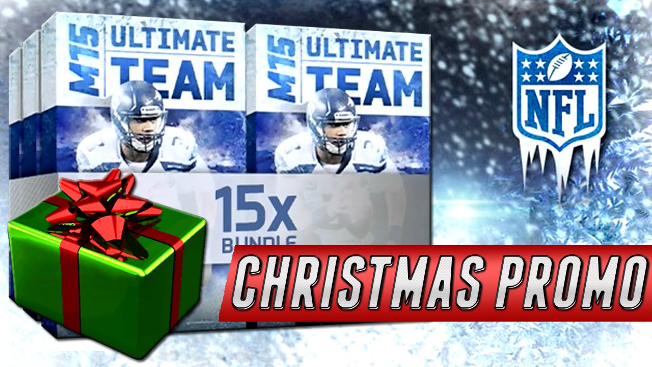 MUT 15 CHRISTMAS PROMO BUNDLE OPENING - Frozen Tundra Set Complete & MUT 15 Christmas Present Pull