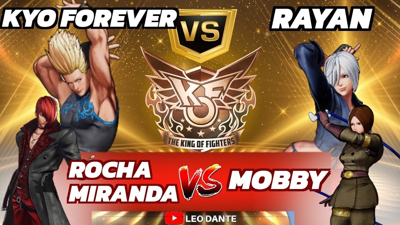 KOFXV - RAYAN VS KYO FOREVER - CAMPEONATO CAVALEIROS DE BRONZE - LOSERS / MOBBY vs ROCHA MIRANDA