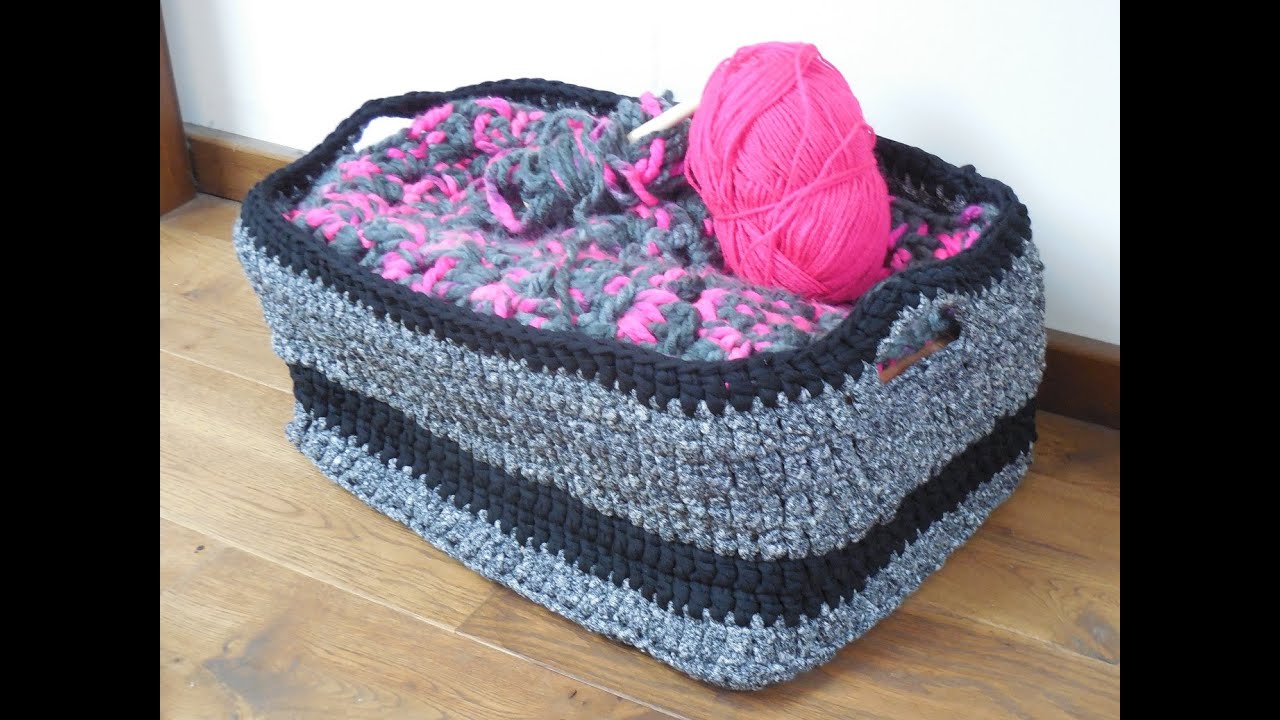 mand haken van textielgaren