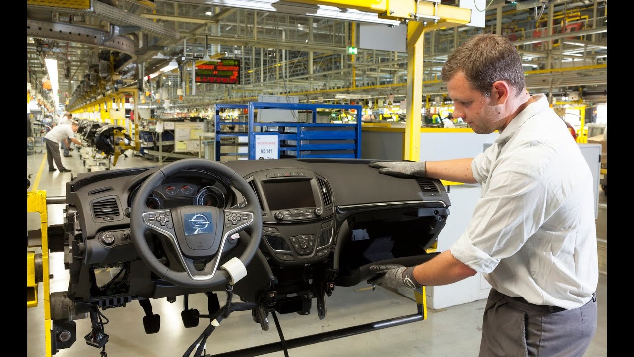 Opel Insignia Production part 1 مصنع اوبل المانيا 2016 الجزء الاول