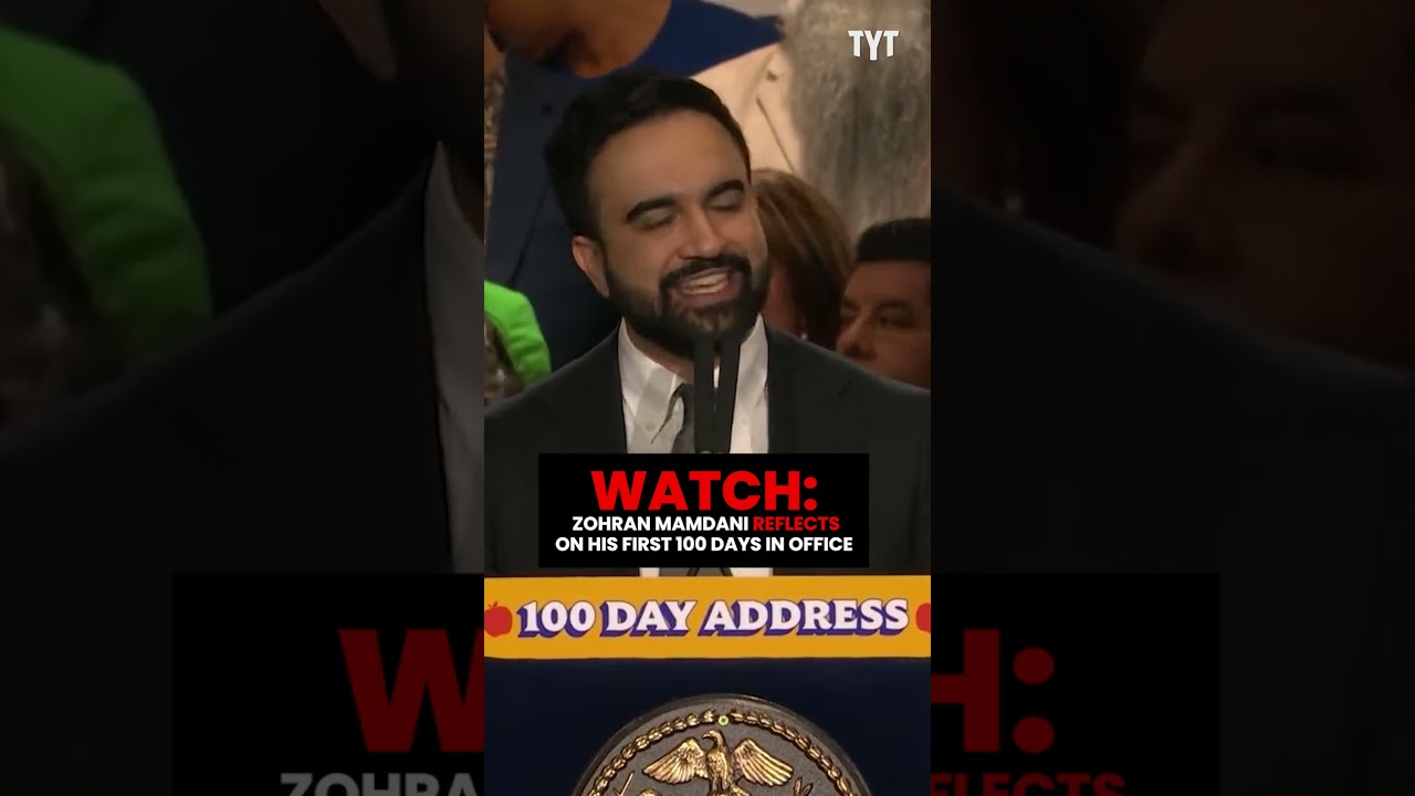 WATCH: Zohran Mamdani Speaks On His First 100 Days In Office