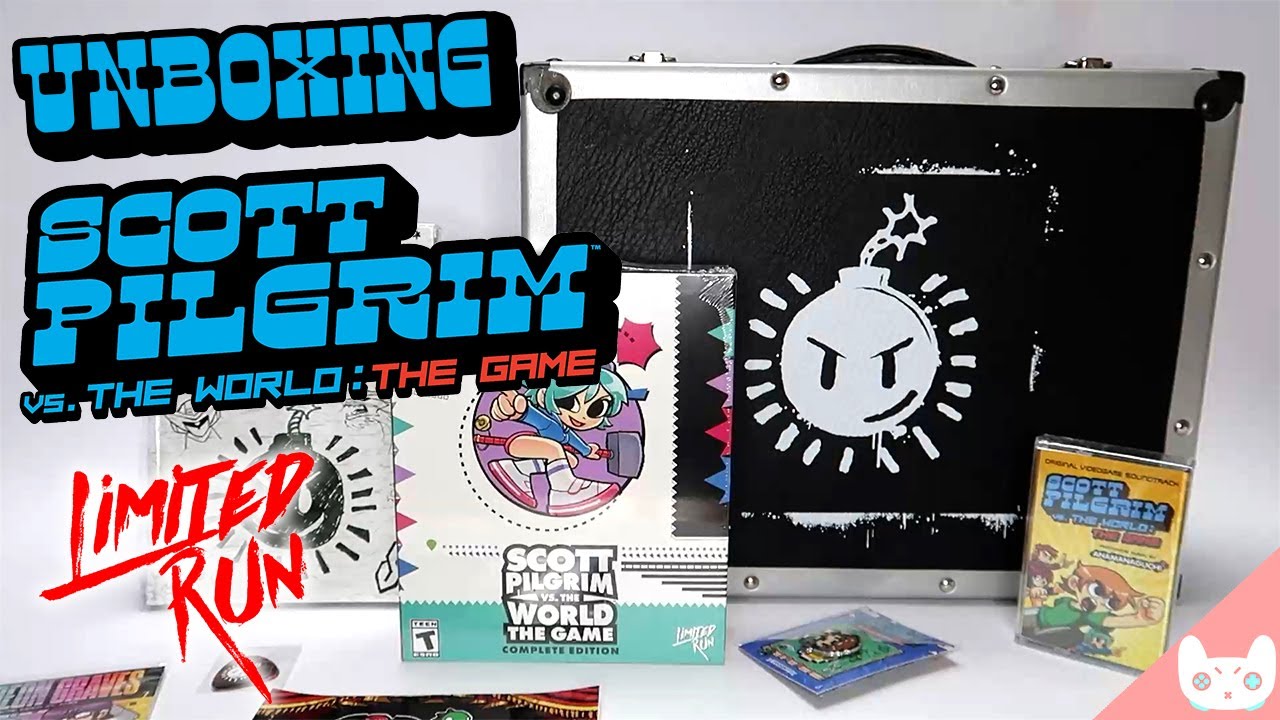 Unboxing LIMITED RUN Scott Pilgrim KO! EDITION - Nintendo Switch - Español - [NinteNella]