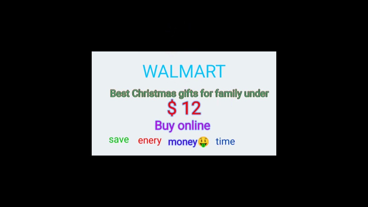 Best Christmas Gifts (2024) for families under dollar 12 online