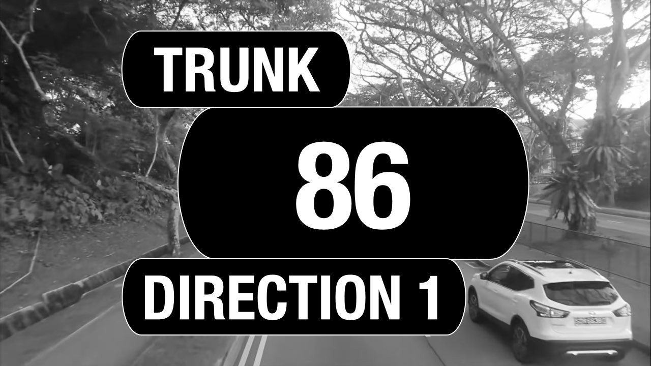 SBS Transit Trunk 86 (Direction 1) (BFTP 2019) | Bus Service Route Visual