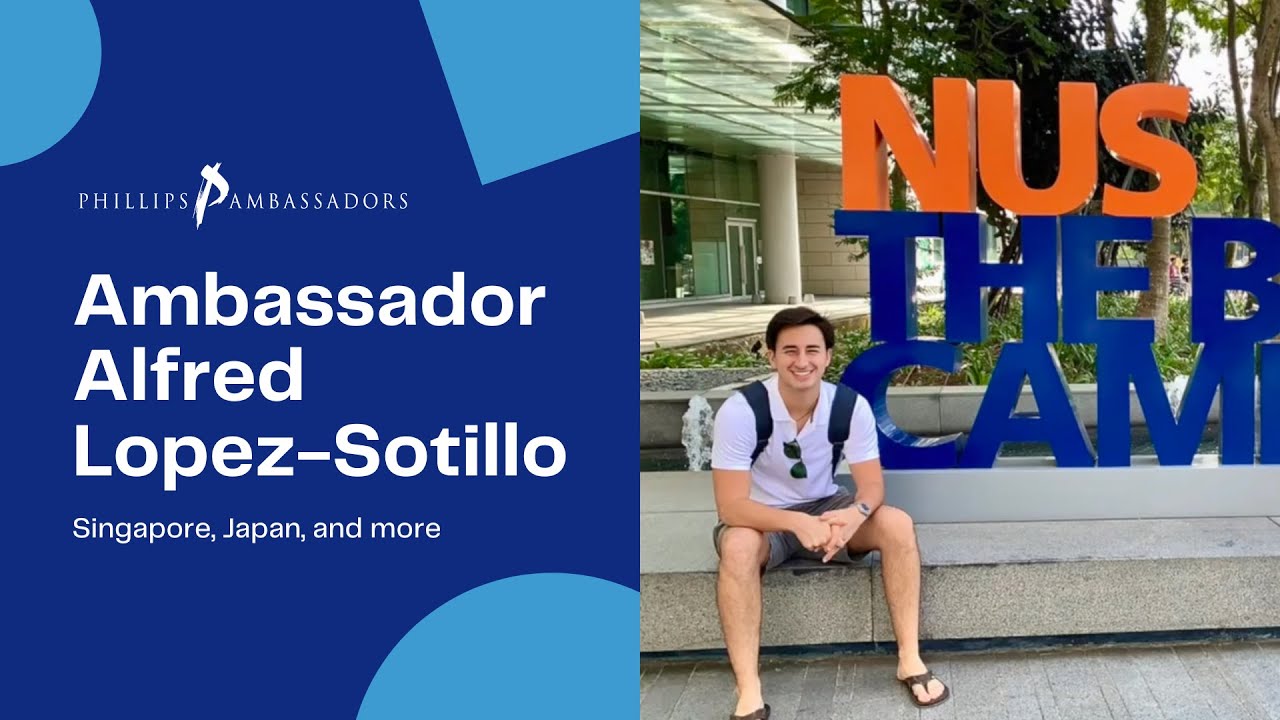 Singapore with Ambassador Alfred Lopez Sotillo