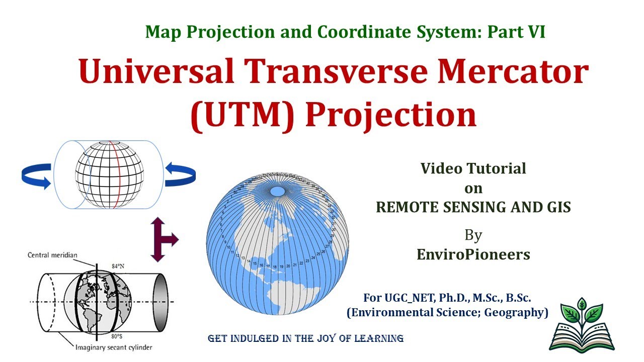 RSGIS L18: Универсальная поперечная проекция Меркатора (UTM).