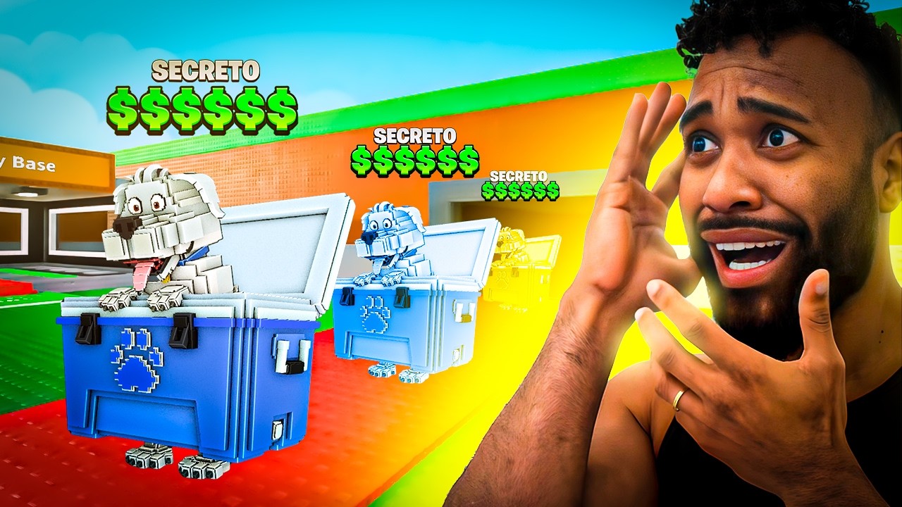 A VOLTA DO TOP GLOBAL NO ROUBE UM BRAINROT! FOI RECONSTRUIR TUDO QUE EU TINHA NO ROBLOX!