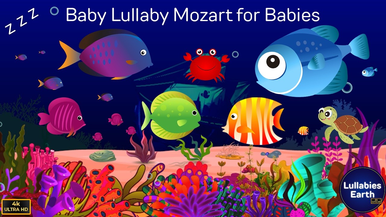 Sleep Instantly Within 5 Minutes, Baby Lullaby Mozart for Babies to go to Sleep 👶💤❤️ #512