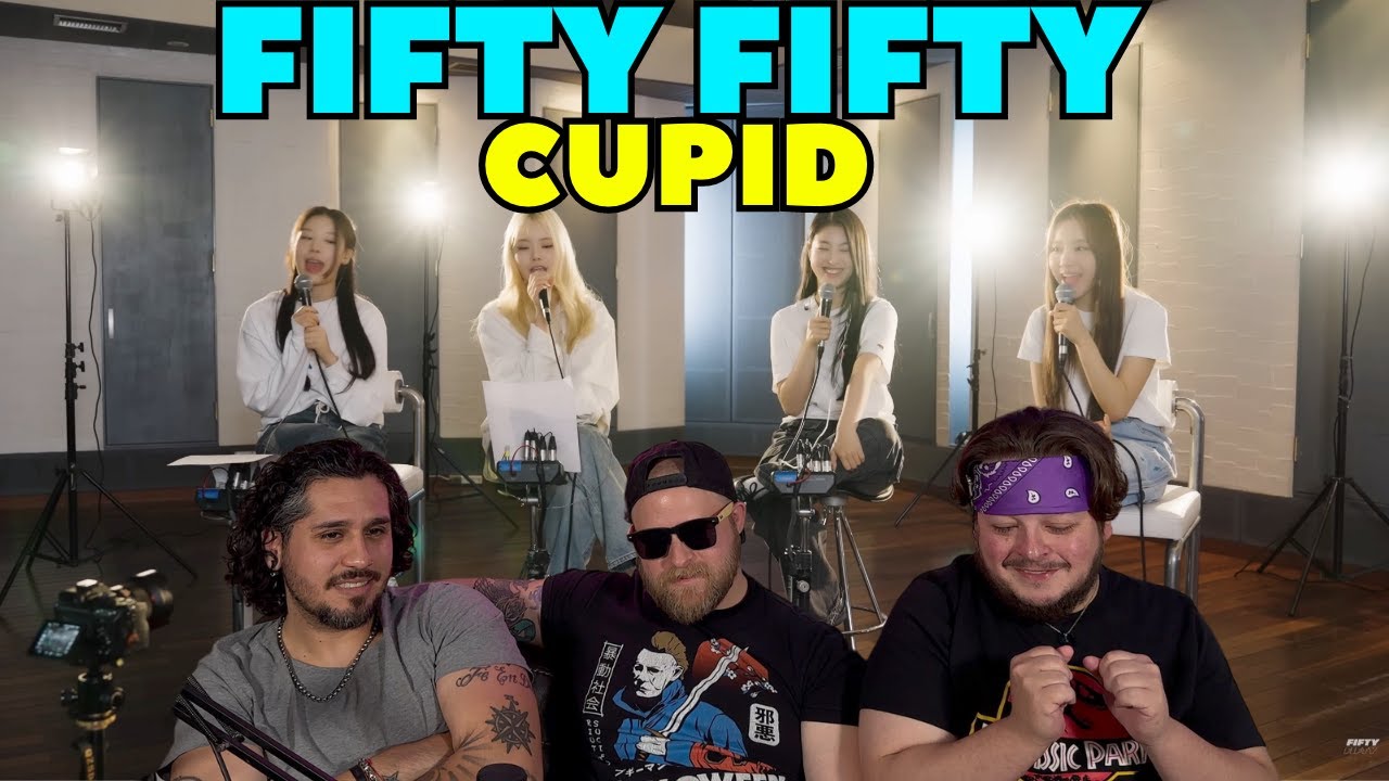 THE BEST TIKTOK SONG EVER! Cupid (Twin Ver.) - LIVE IN STUDIO | FIFTY FIFTY REACTION