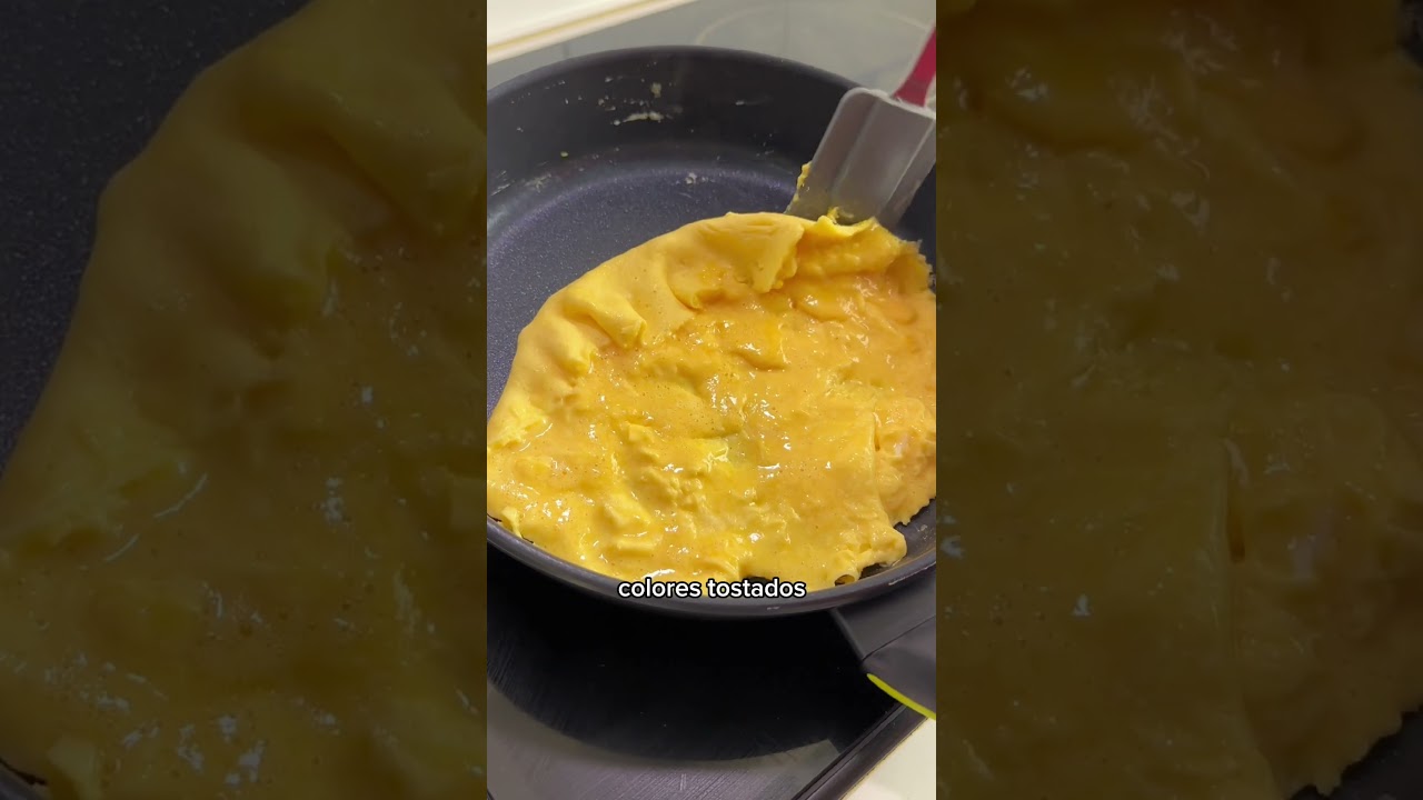 AS&Iacute; se hace la TORTILLA FRANCESA PERFECTA 🧑&zwj;🍳 #tipsdecocina #recetas #recetasfaciles #tortilla