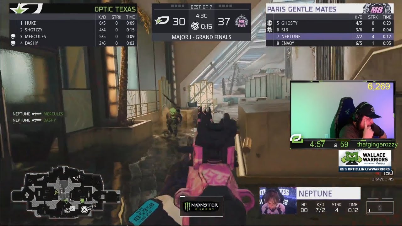 Formal, Nadeshot & Octane Watch OpTic vs Gentle Mates GRAND FINALS… 😳 | Optic Major 1